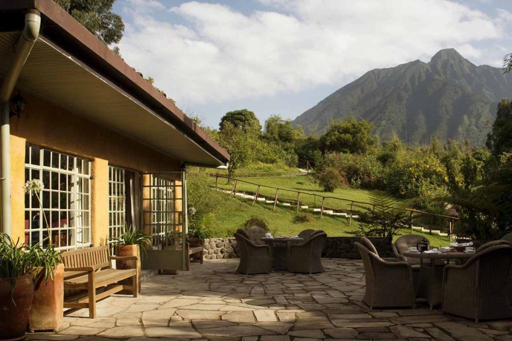 sabinyo silverback lodge - luxury accommodation in volcanoes national park for gorilla trekking