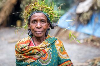 Batwa cultural woman